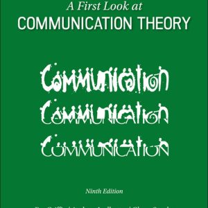 A First Look at Communication Theory 9th Edition