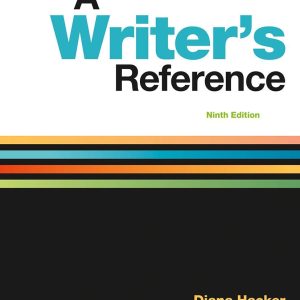 A Writer's Reference 9th Edition by Hacker