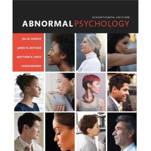 Abnormal Psychology 17th Edition