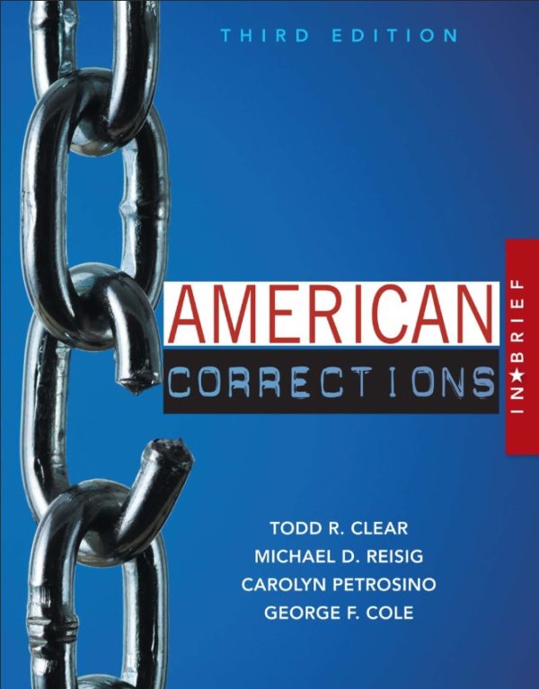 American Corrections in Brief 3rd Edition