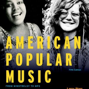 American Popular Music From Minstrelsy to MP3 5th Edition