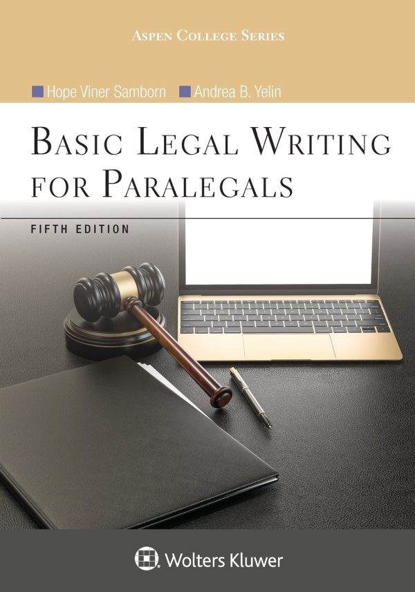 Basic Legal Writing for Paralegals 5th Edition