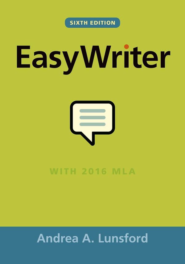 EasyWriter 6th Edition (Online Access)