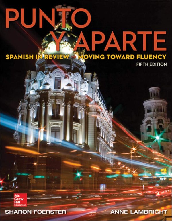 Punto y aparte (Spanish) 5th Edition (Online Access)
