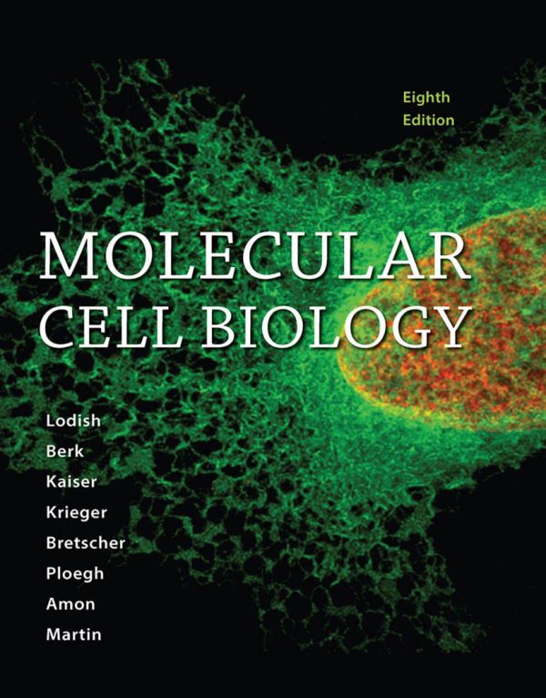 Molecular Cell Biology 8th Edition (Online Access)