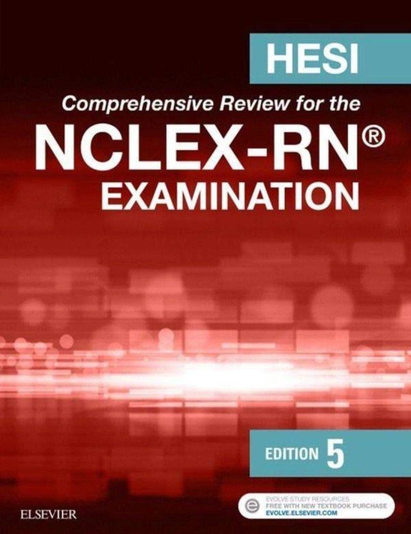 HESI Comprehensive Review for the NCLEX-RN Examination 5th Edition (Online Access)