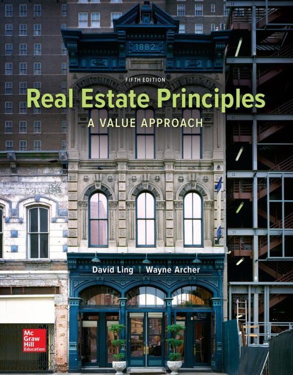 Real Estate Principles: A Value Approach 5th Edition (Online Access)