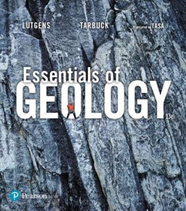 Essentials of Geology 13th Edition (Online Access)
