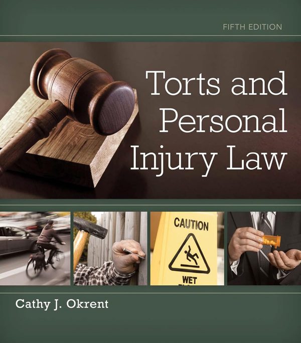 Torts and Personal Injury Law 5th Edition (Online Access)