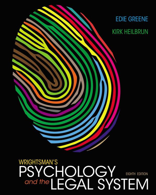 Wrightsman's Psychology and the Legal System 8th Edition (Online Access)