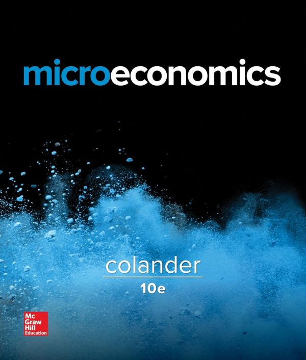Microeconomics 10th Edition (Online Access)