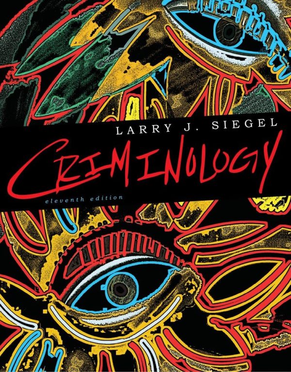 Criminology 11th Edition (Online Access)