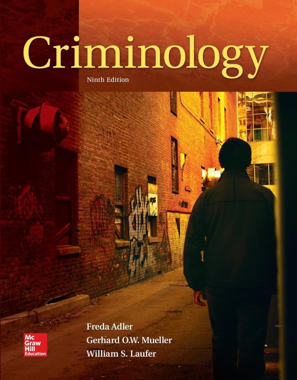 Criminology 9th Edition (Online Access)