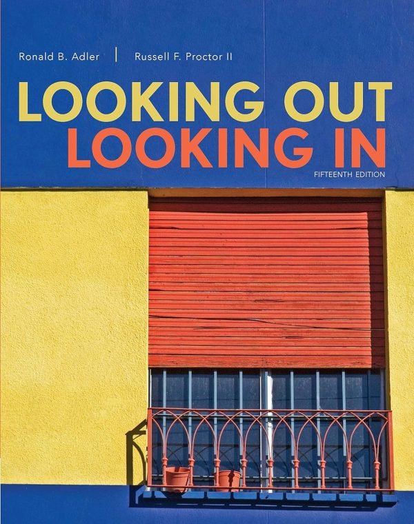 Looking Out, Looking In 15th Edition (Online Access)