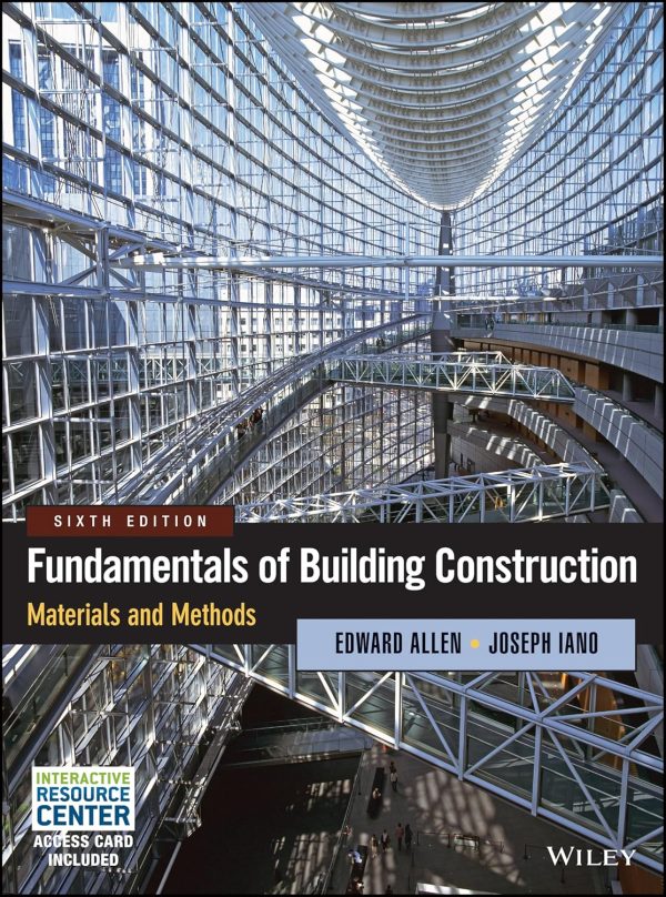 Fundamentals of Building Construction: Materials and Methods 6th Edition (Online Access)
