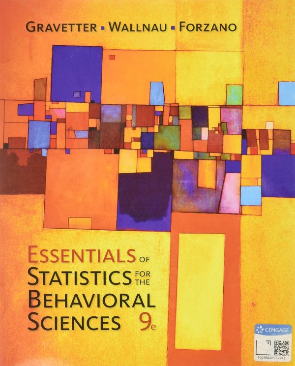 Essentials of Statistics for The Behavioral Sciences 9th Edition (Online Access)