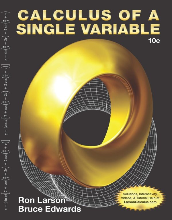 Calculus of a Single Variable 10th Edition (Online Access)