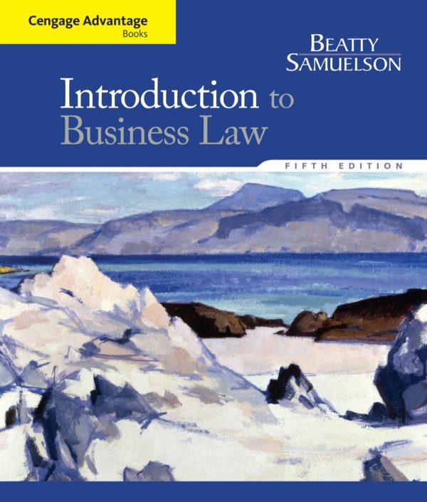 Cengage Advantage Books: Introduction to Business Law 5th Edition (Online Access)