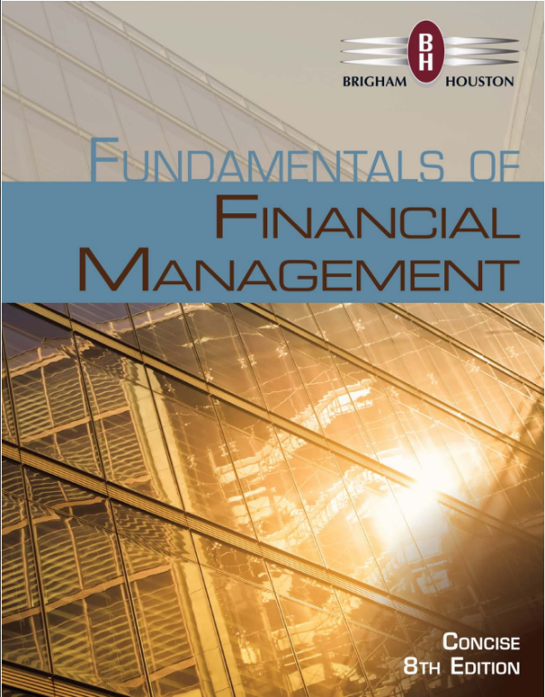 Fundamentals of Financial Management 8th Edition (Online Access)