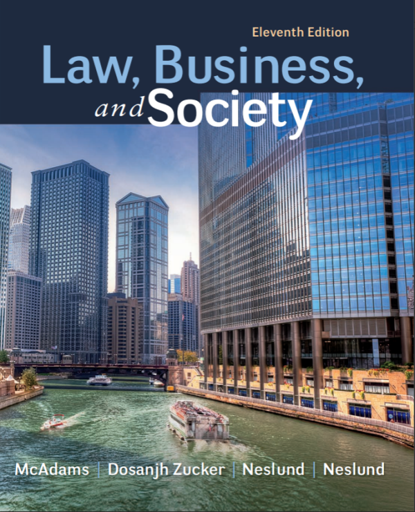Law, Business and Society 11th Edition (Online Access)