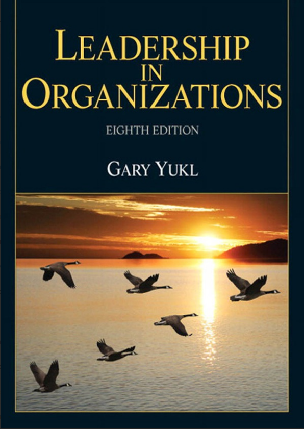 Leadership in Organizations 8th Edition (Online Access)
