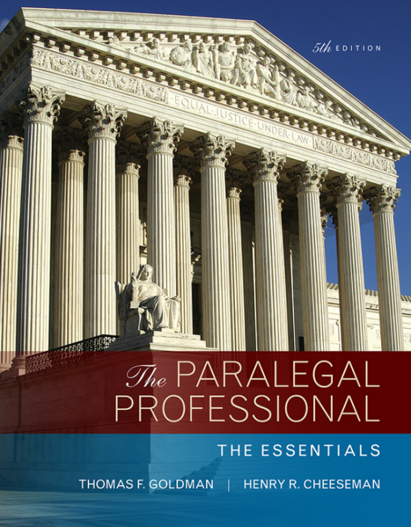 Paralegal Professional, The: The Essentials 5th Edition (Online Access)