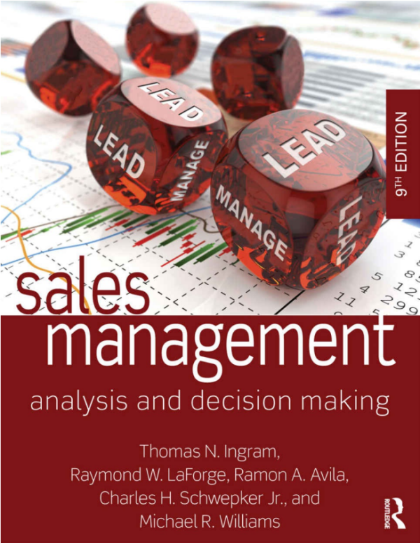 Sales Management: Analysis and Decision Making 9th Edition (Online Access)