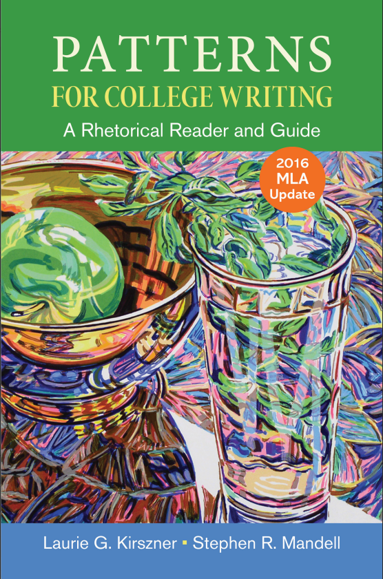 Patterns for College Writing with 2016 MLA Update 13th Edition (Online Access)